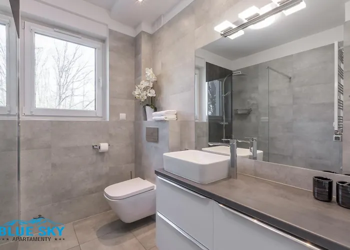 شقة Bluesky - Nad Lomnica 2b - Blisko Dworca Pkp, Centrum Karpacza I Sklepow, W Zielonej Okolicy كارباش